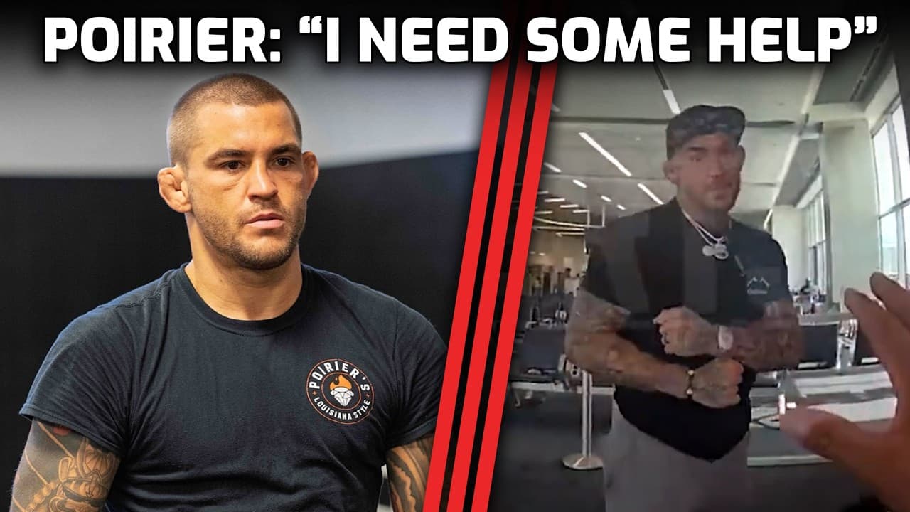 Dustin Poirier gets arrested for public drunkenness, TMZ footage released