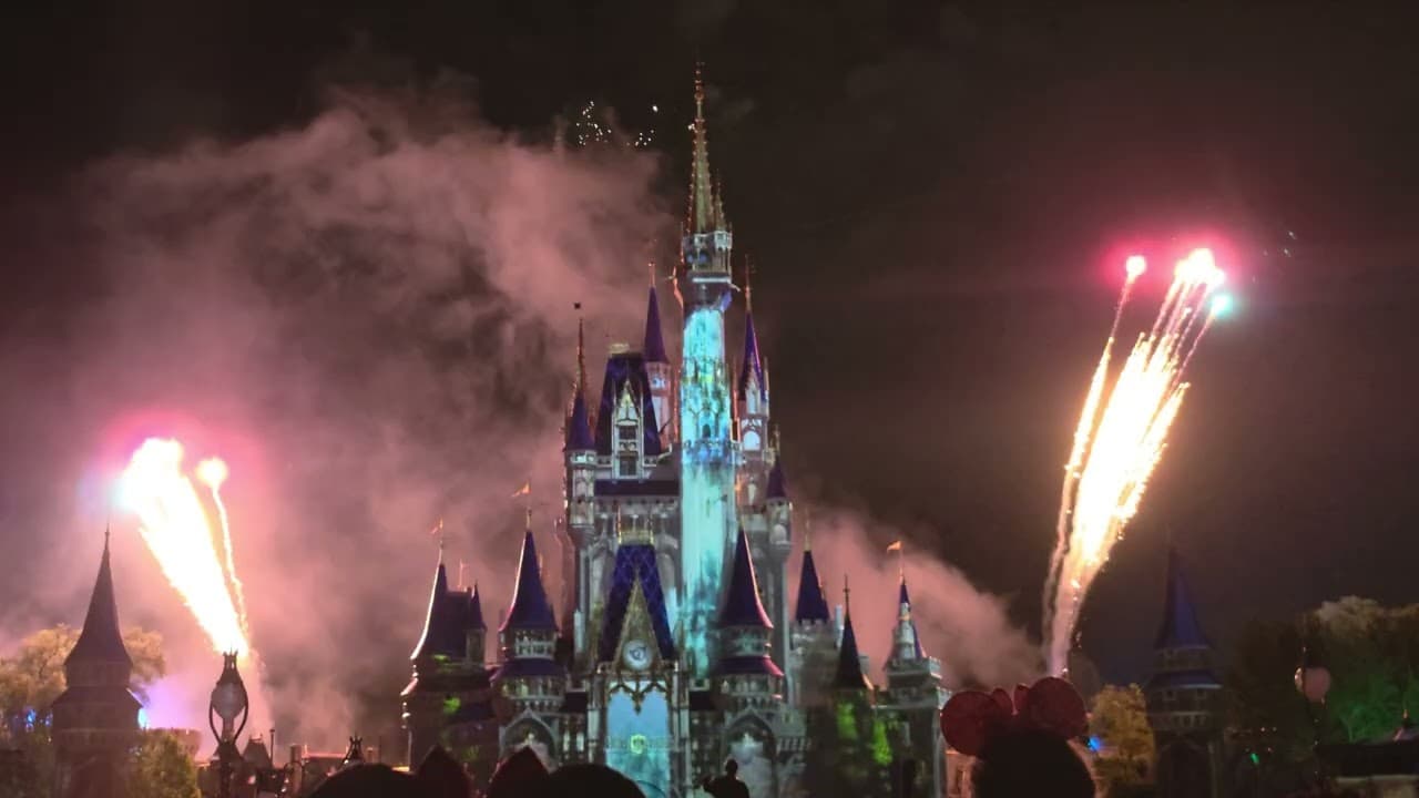 Magic kingdom the happly ever after fireworks 4 25 26