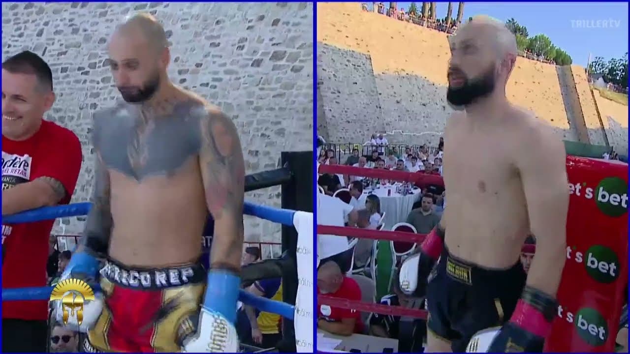 Adrian Baciu câștigă lupta cu durul Constantin Holdur la Suceava după ce a fost pus la pământ