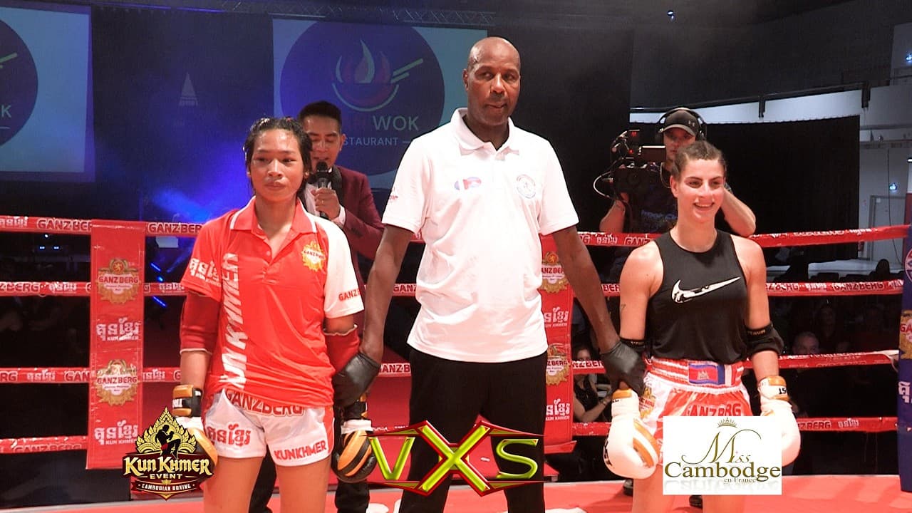 Carolina PRESTIA vs  Ny SREYSROS  By @vxstv #kun #khmer #event