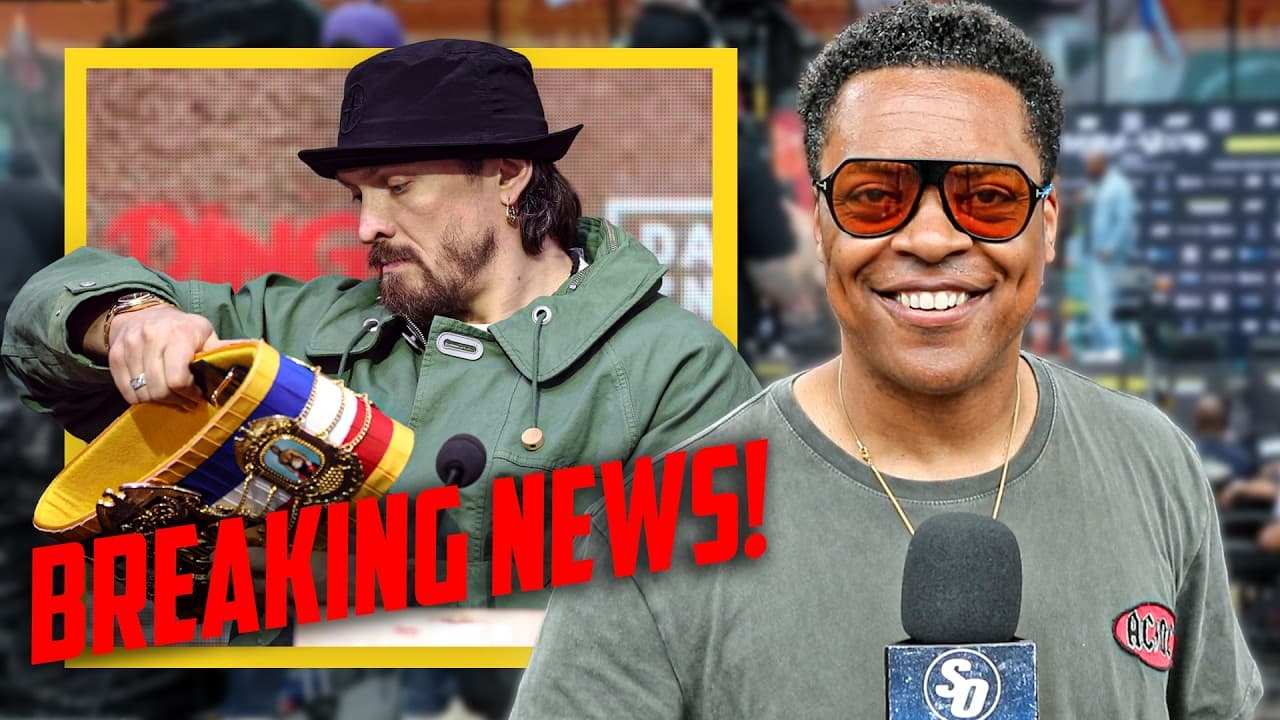 SHOCKING NEWS: USYK VACATES ALL WORLD TITLES!!! & Adds Cryptic Message On His Future