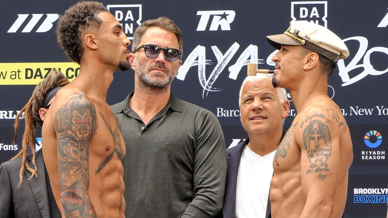 Richard Rivera vs. Ben Whittaker • FULL WEIGH IN & FACE OFF | DAZN Boxing