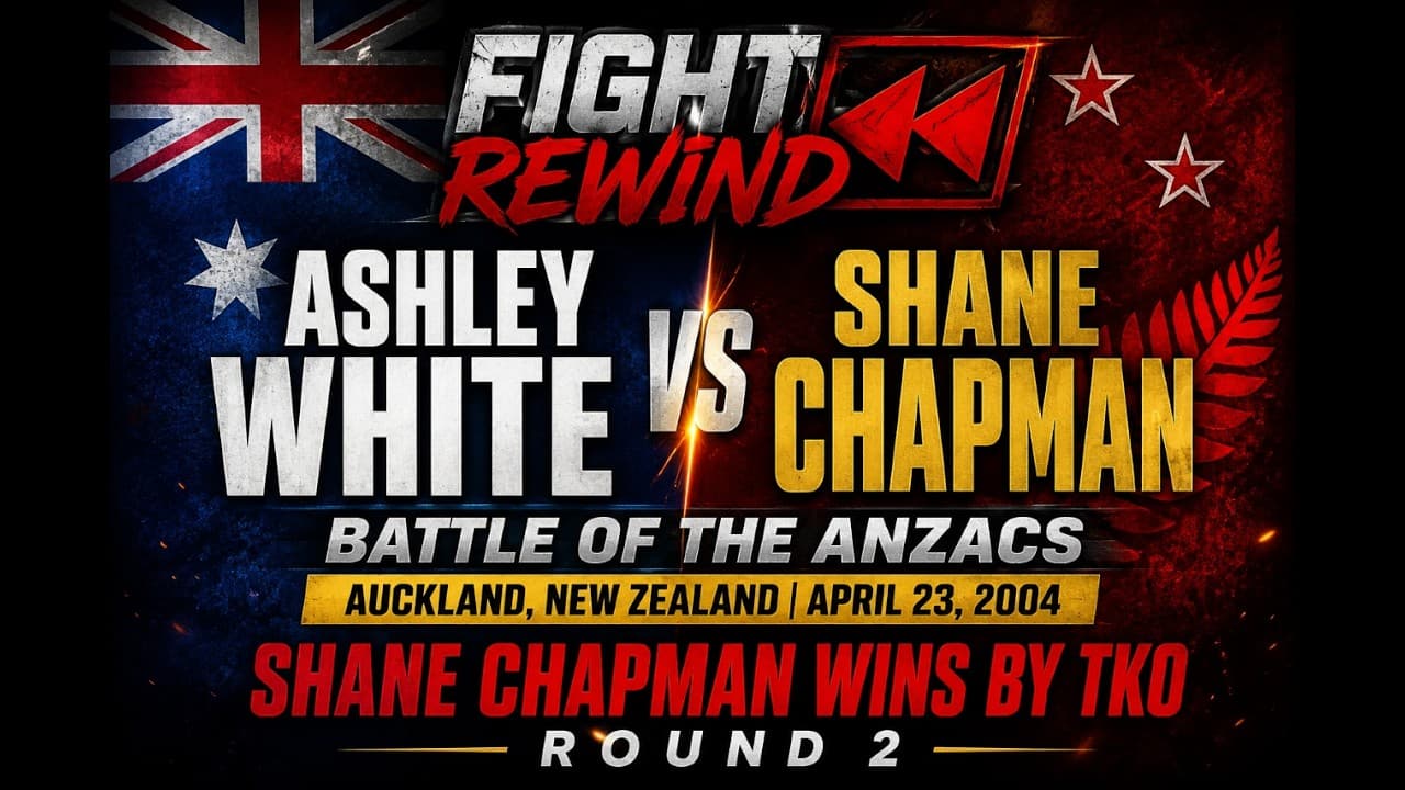 Ashley White vs Shane Chapman🥊