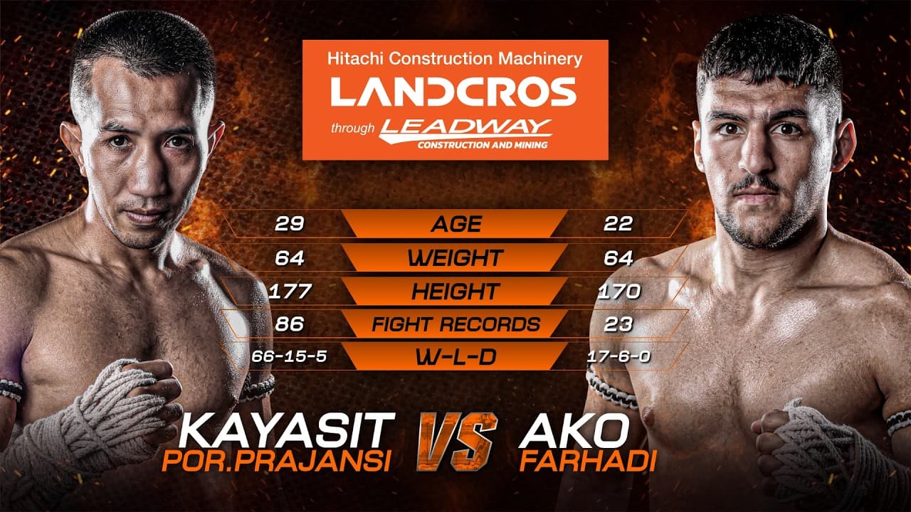 Kayasit Por. Prajansi vs. Ako Farhadi | THAI FIGHT LEAGUE 104 | 14 June 2026
