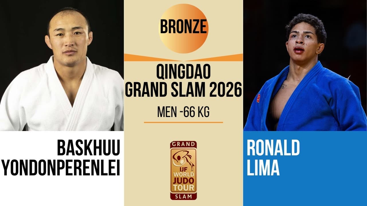 Baskhuu YONDONPERENLEI VS Ronald LIMA | Qingdao Grand Prix 2026 | BRONZE -66 kg