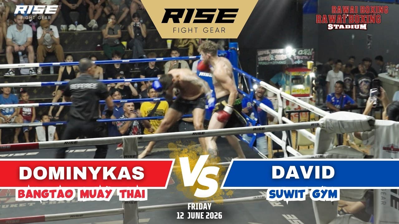 🇱🇹 Lithuania vs 🇷🇴 Romania | DOMINYKAS (Bangtao Muay Thai) vs DAVID (Suwit Muay Thai)