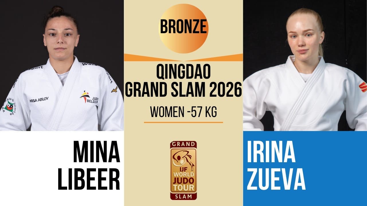 Mina LIBEER VS Irina ZUEVA | Qingdao Grand Prix 2026 | BRONZE -57 kg