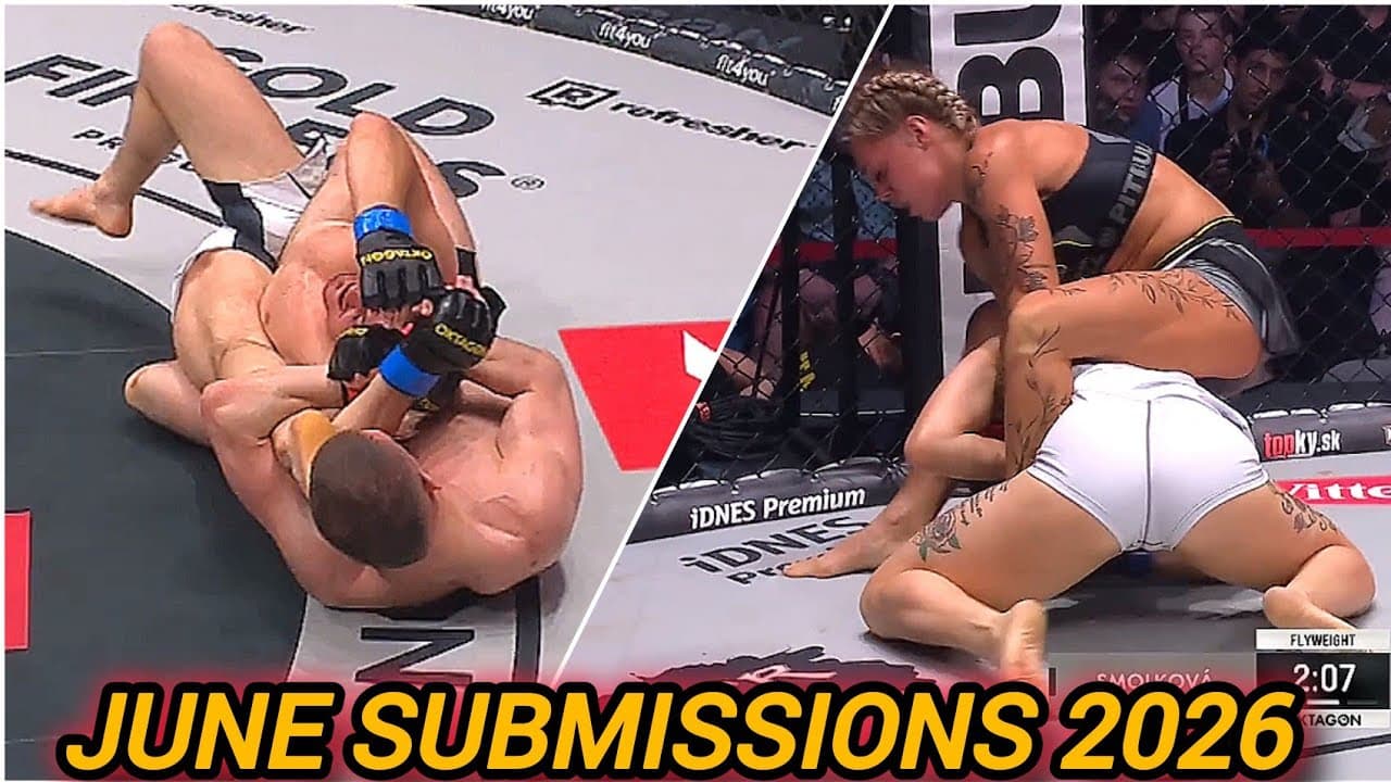 Best MMA Submissions of June 2026