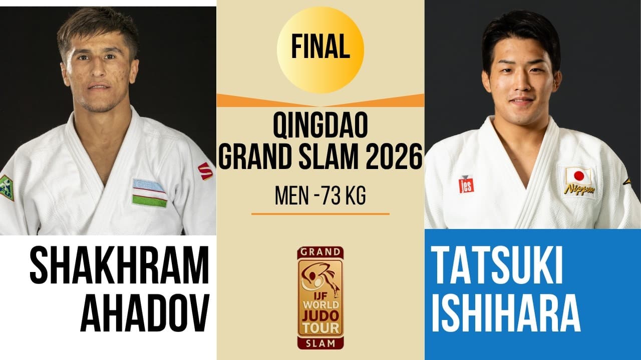 Shakhram AHADOV VS Tatsuki ISHIHARA | Qingdao Grand Prix 2026 | GOLD -73 kg