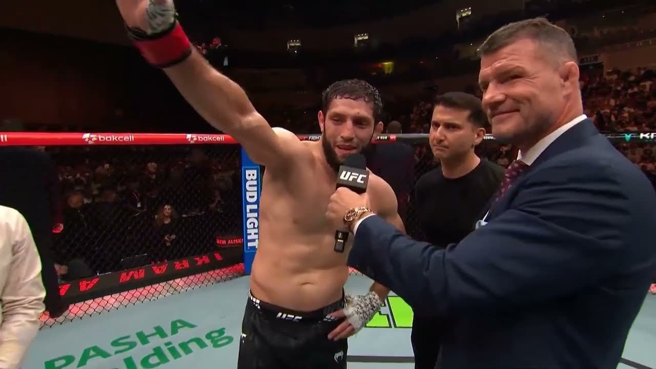 UFC Баку: Икрам Алискеров - Слова после боя