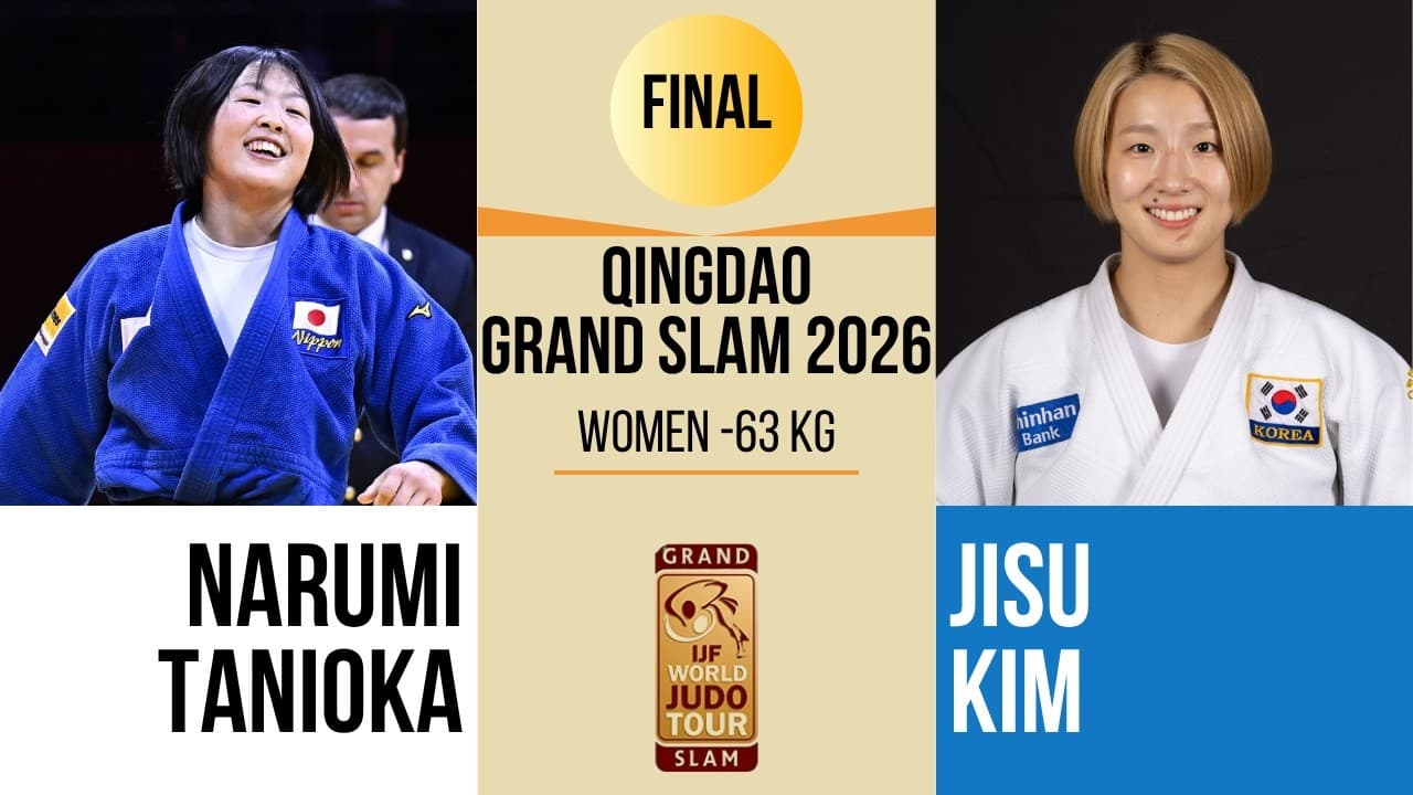 Narumi TANIOKA VS Jisu KIM | Qingdao Grand Prix 2026 | GOLD -63 kg