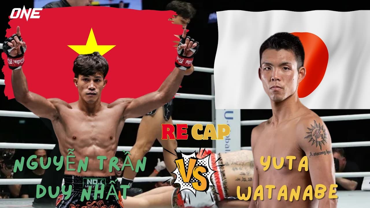 NGUYỄN TRẦN DUY NHẤT ĐÁ KNOCKOUT ĐỐI THỦ NHẬT BẢN YUTA WATANABE KHẲNG ĐỊNH ĐẲNG CẤP ĐỘC CÔ CẦU BẠI