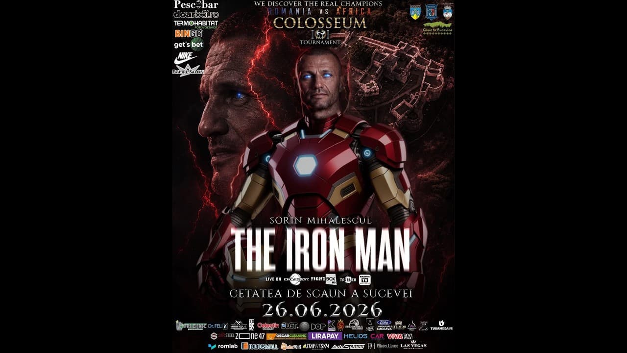 IRON MAN LA 45 DE ANI! | Sorin Mihalescul vs Fahim Malikzada | Entertainment Fight