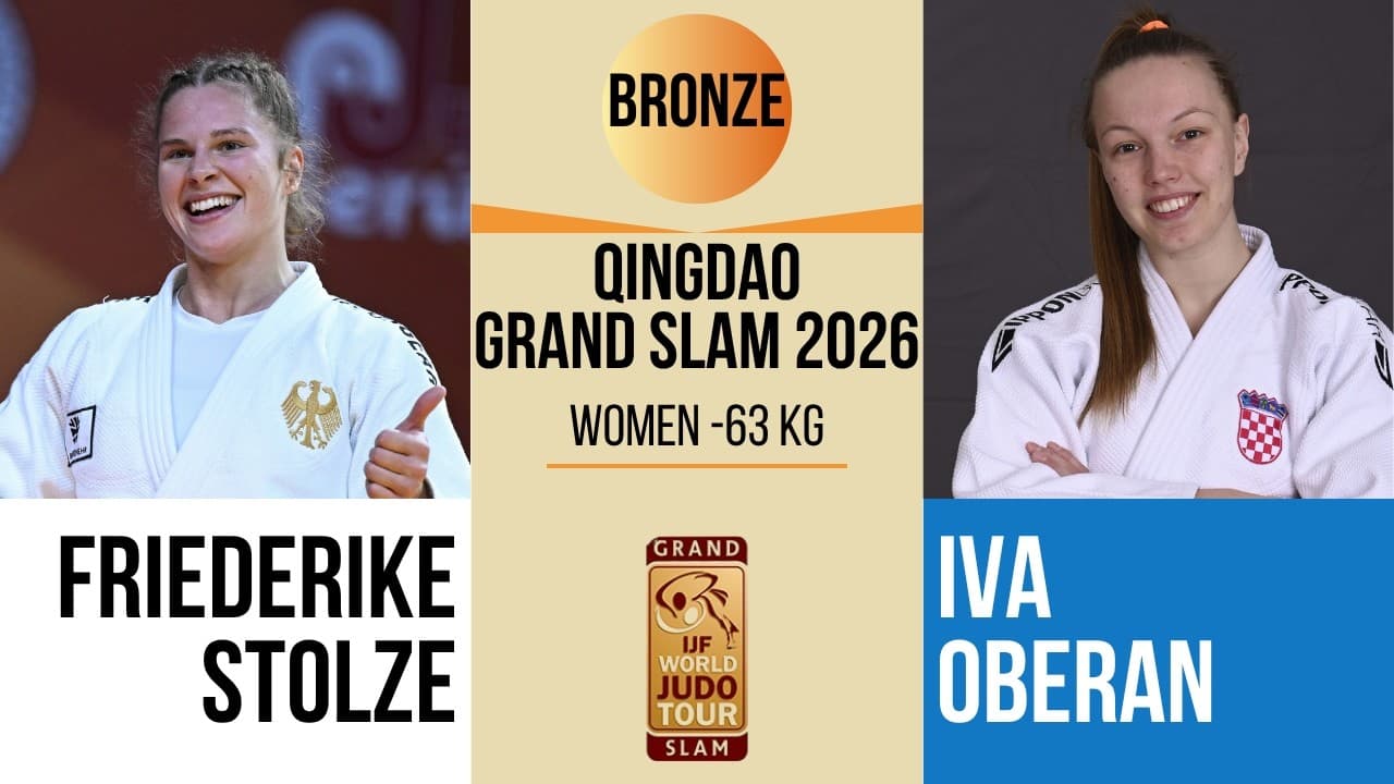 Friederike STOLZE VS Iva OBERAN | Qingdao Grand Prix 2026 | BRONZE -63 kg