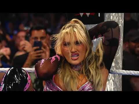 (2/2) Tiffany Stratton & Alexa Bliss vs Michin & B-Fab: Smackdown June 26 2026