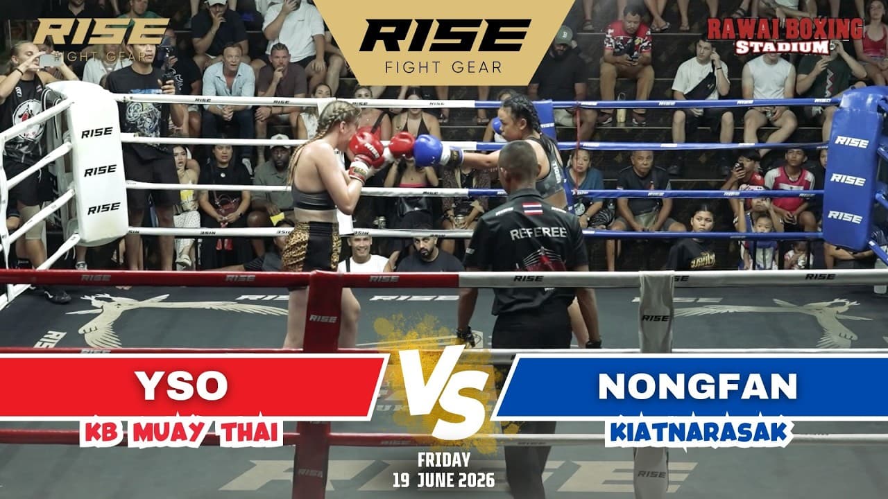 🇫🇷 France vs Thailand 🇹🇭 | YSO (KB Muay Thai) vs NONGFAN (Kiatnarasak)