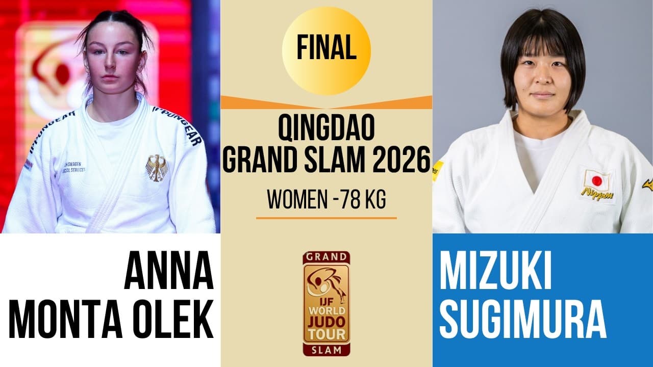 |Anna Monta OLEK VS Mizuki SUGIMURA  Qingdao Grand Prix 2026 | GOLD -78 kg
