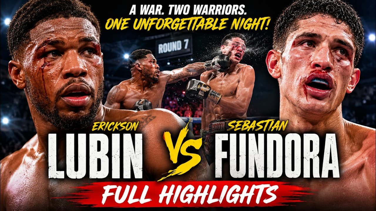 Erickson Lubin vs Sebastian Fundora | The Brutal War Nobody Expected! 🔥 Boxing Highlights