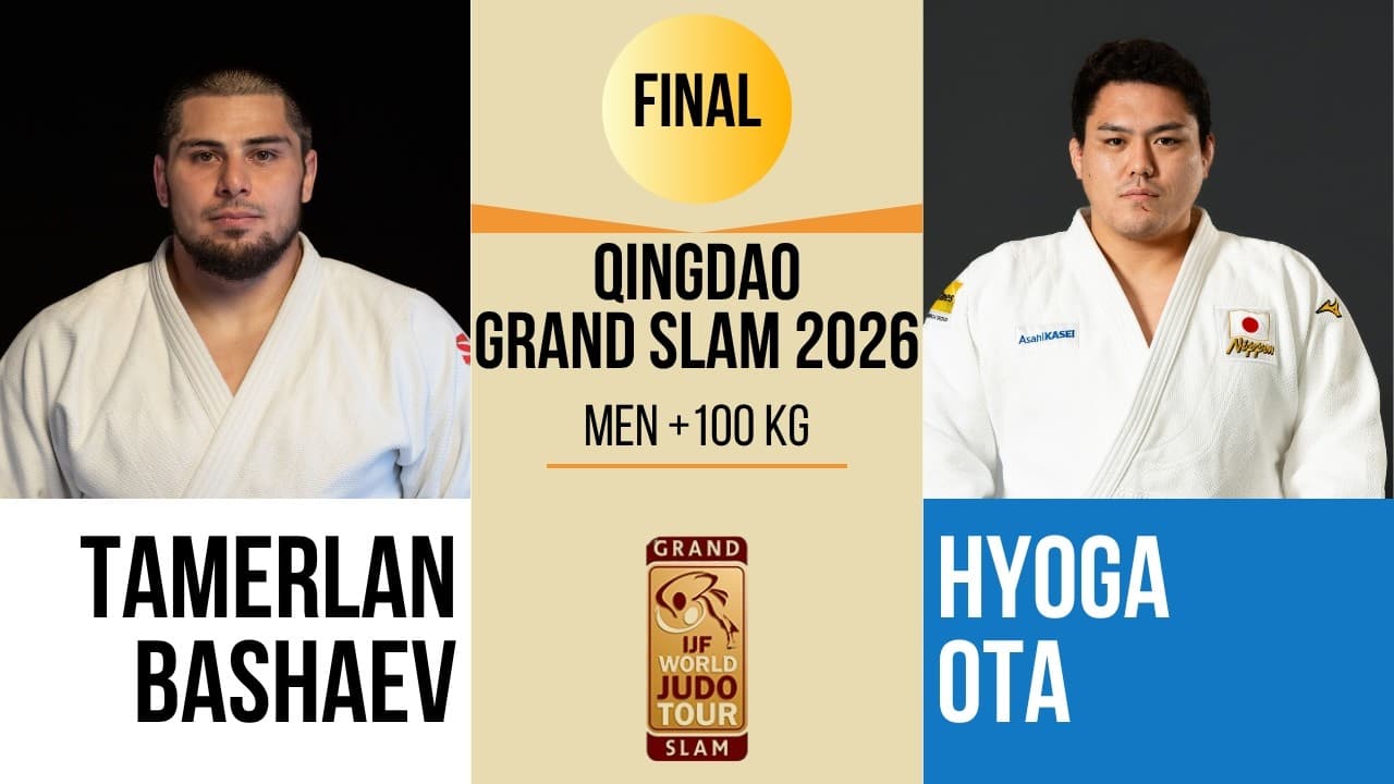 Tamerlan BASHAEV VS Hyoga OTA | Qingdao Grand Prix 2026 | GOLD +100 kg