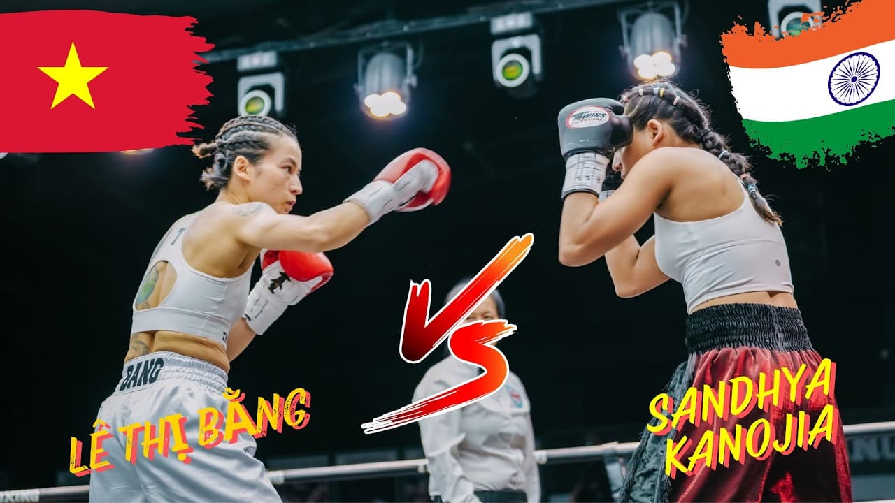 NHÀ VÔ ĐỊCH VIỆT NAM LÊ THI BẰNG DẠY DỖ VÕ SĨ ẤN ĐỘ TẠI TRIGGER PROMOTION 8