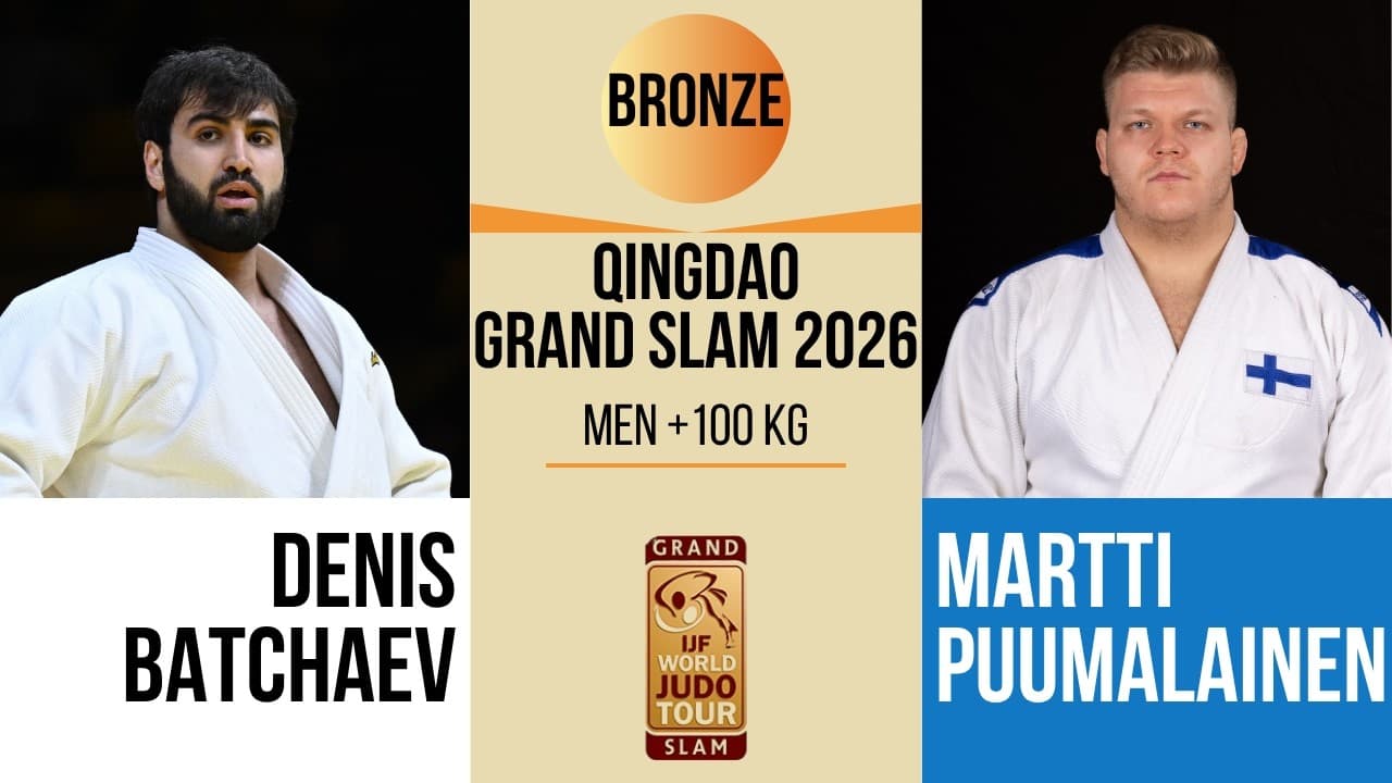 Denis BATCHAEV VS Martti PUUMALAINEN | Qingdao Grand Prix 2026 | BRONZE +100 kg
