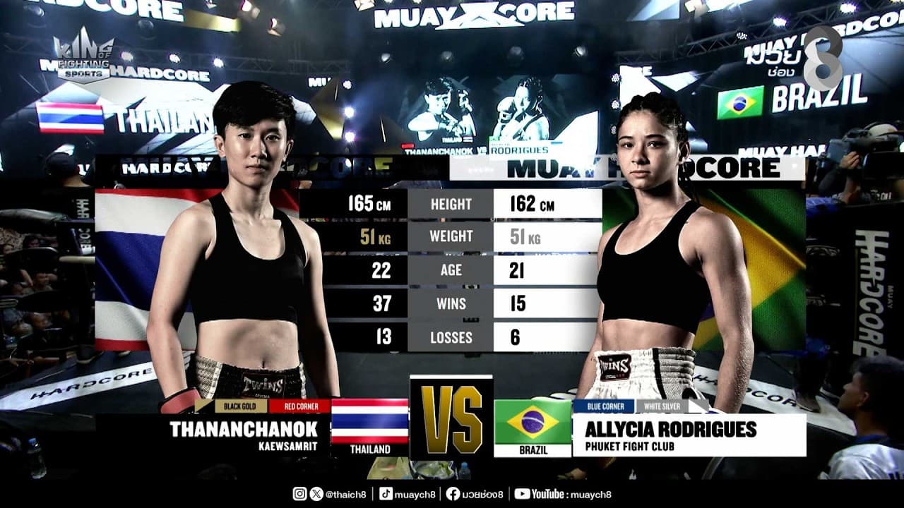 คู่เด็ดมวยมันส์ | ธนัญชนก แก้วสัมฤทธิ์ ดวล อัลลีเซีย โรดริเกส 2026-06-29 17:40