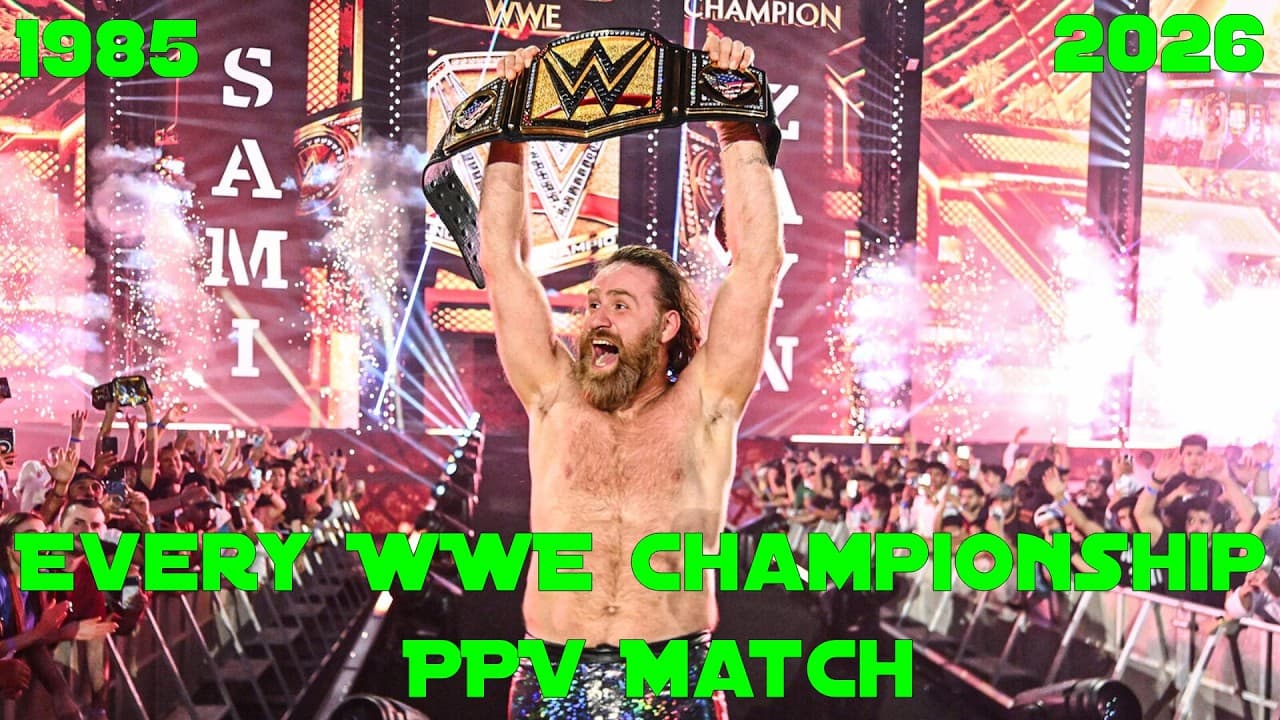 Every WWE World Heavyweight & Universal Championship PPV Match (2002-2026)