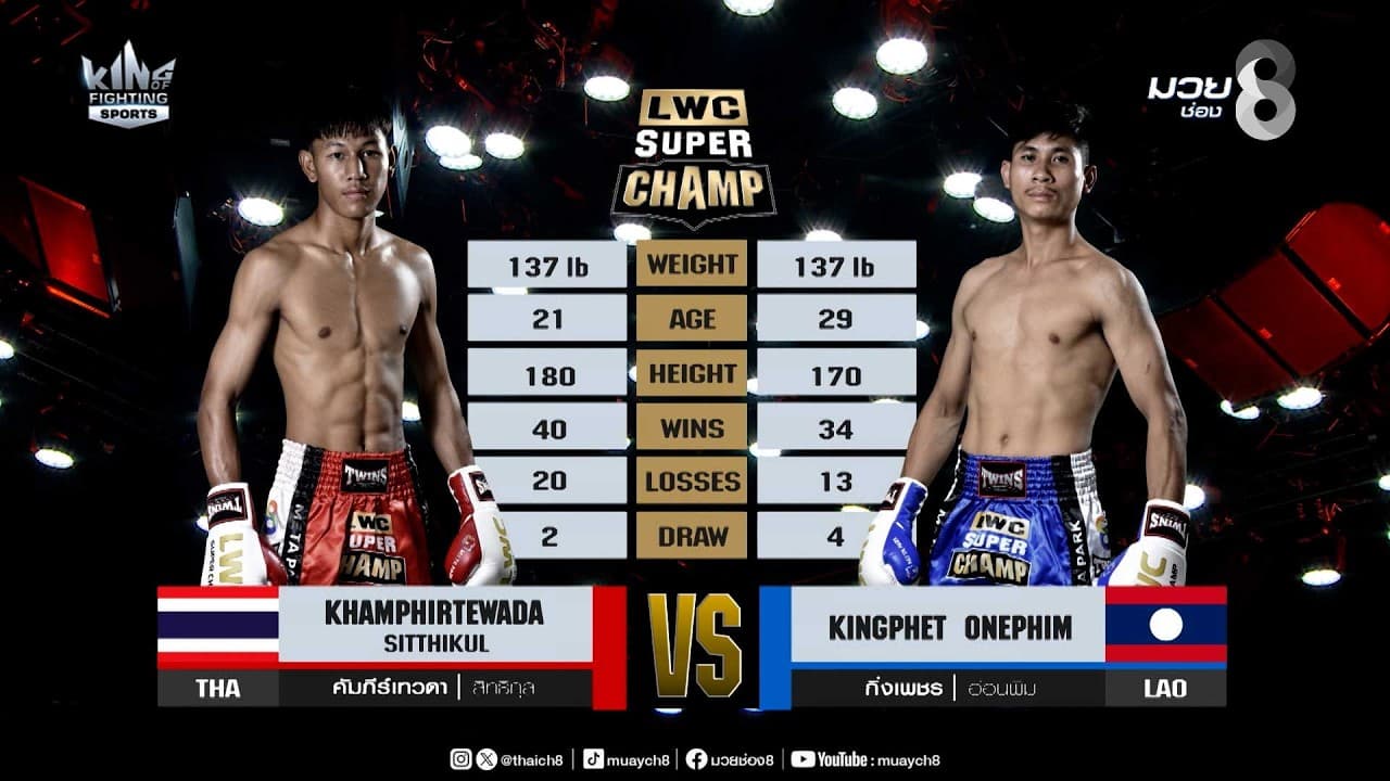 คู่เด็ดมวยมันส์ | คัมภีร์เทวดา สิทธิกุล ดวล กิ่งเพชร อ่อนพิม