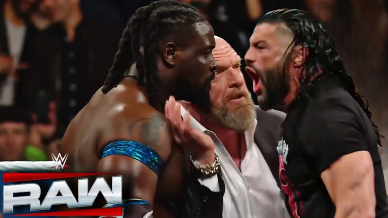 Oba Femi Challenge Roman Reigns For World Heavyweight Championship WWE Raw 2026 Highlights
