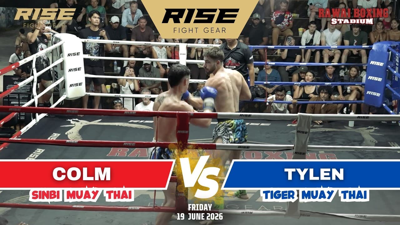 🇮🇸 Iceland vs 🇦🇺 Australia | COLM (Sinbi Muay Thai) vs TYLEN (Tiger Muay Thai)