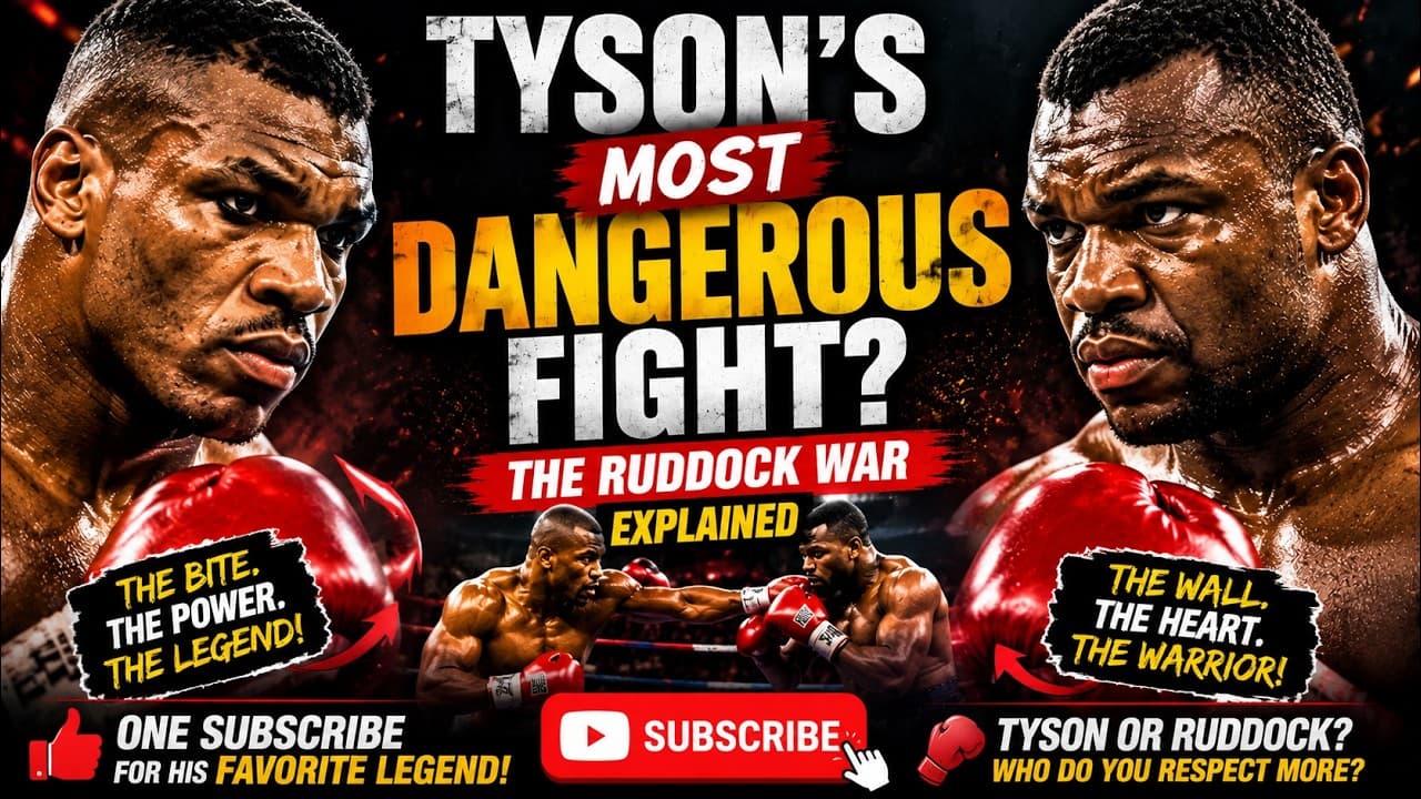 Tyson’s Most Dangerous Fight? | The Ruddock War Explained