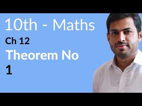 10th Class Math Chapter 12 - Class 10 Maths Chapter 12 - Math Class 10th Chapter 12