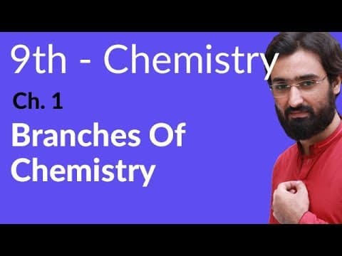 9th Class Chemistry Chapter 1 Fundamentals of Chemistry
