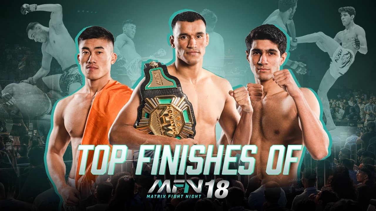 The Best Finishes from MFN 18 | MFN 18 Finish Compilation | Metrix Fight Night Highlights