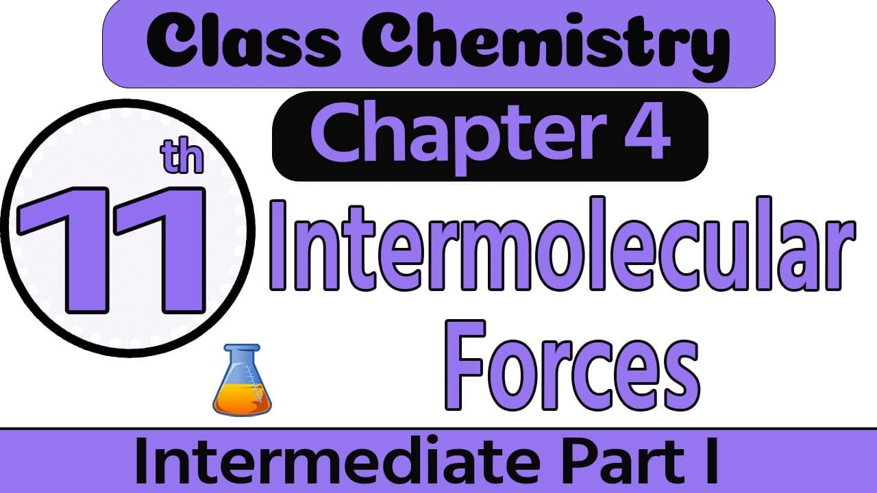 11th Class Chemistry Chapter 4 - 1st Year Chemistry Chapter 4 Liquids and Solids - FSc Part 1 Chemistry Chapter 4