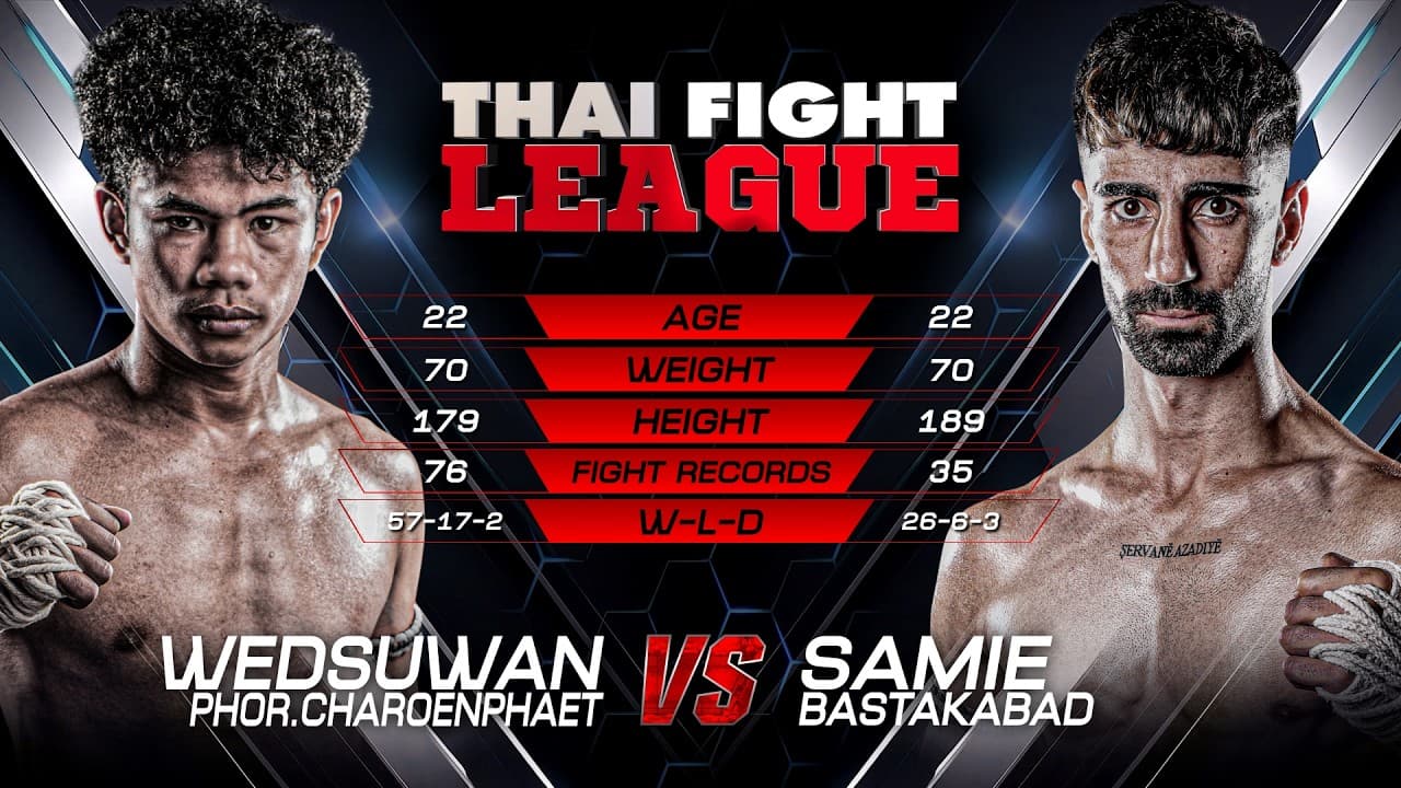 Wedsuwan Phor. Charoenphaet vs. Samie Bastakabad | THAI FIGHT LEAGUE 105 | 21 June 2026