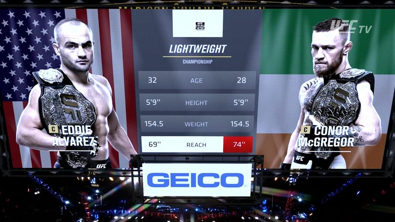 Eddie Alvarez x Conor McGregor | LUTA COMPLETA | UFC 329