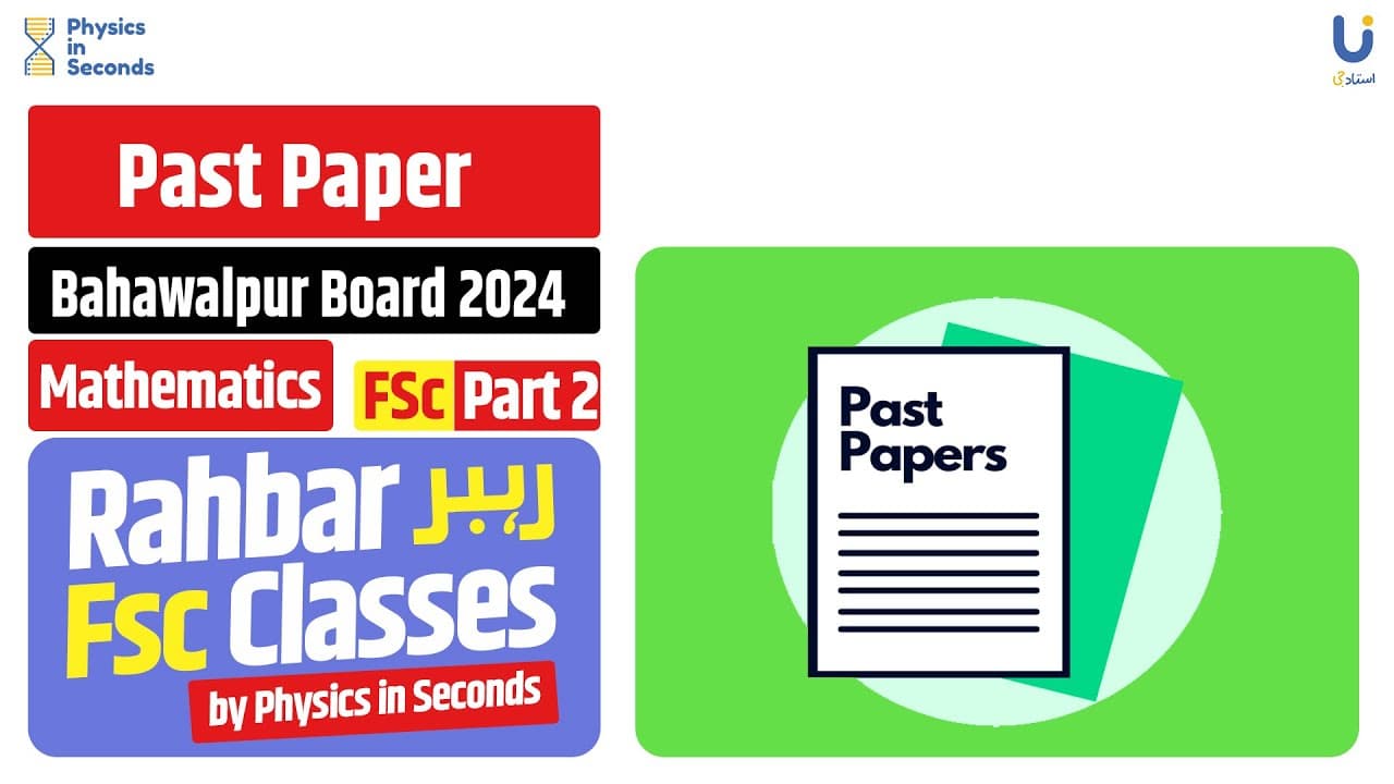 Maths - FSc & I.C.S Part 2