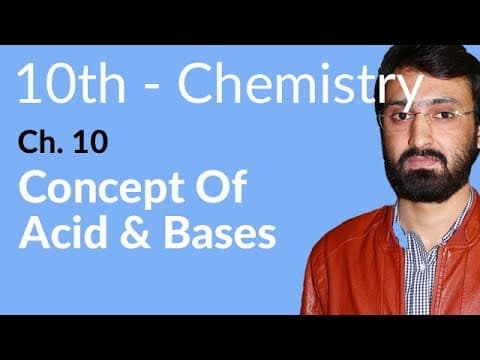10th Class Chemistry Chapter 10 - Class 10 Chemistry Chapter 2 Acids Bases and Salts - Chemistry Class 10 Chapter 10