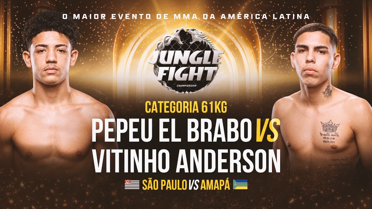 JUNGLE FIGHT 151 l VITINHO ANDERSON X PEPEU EL BRABO