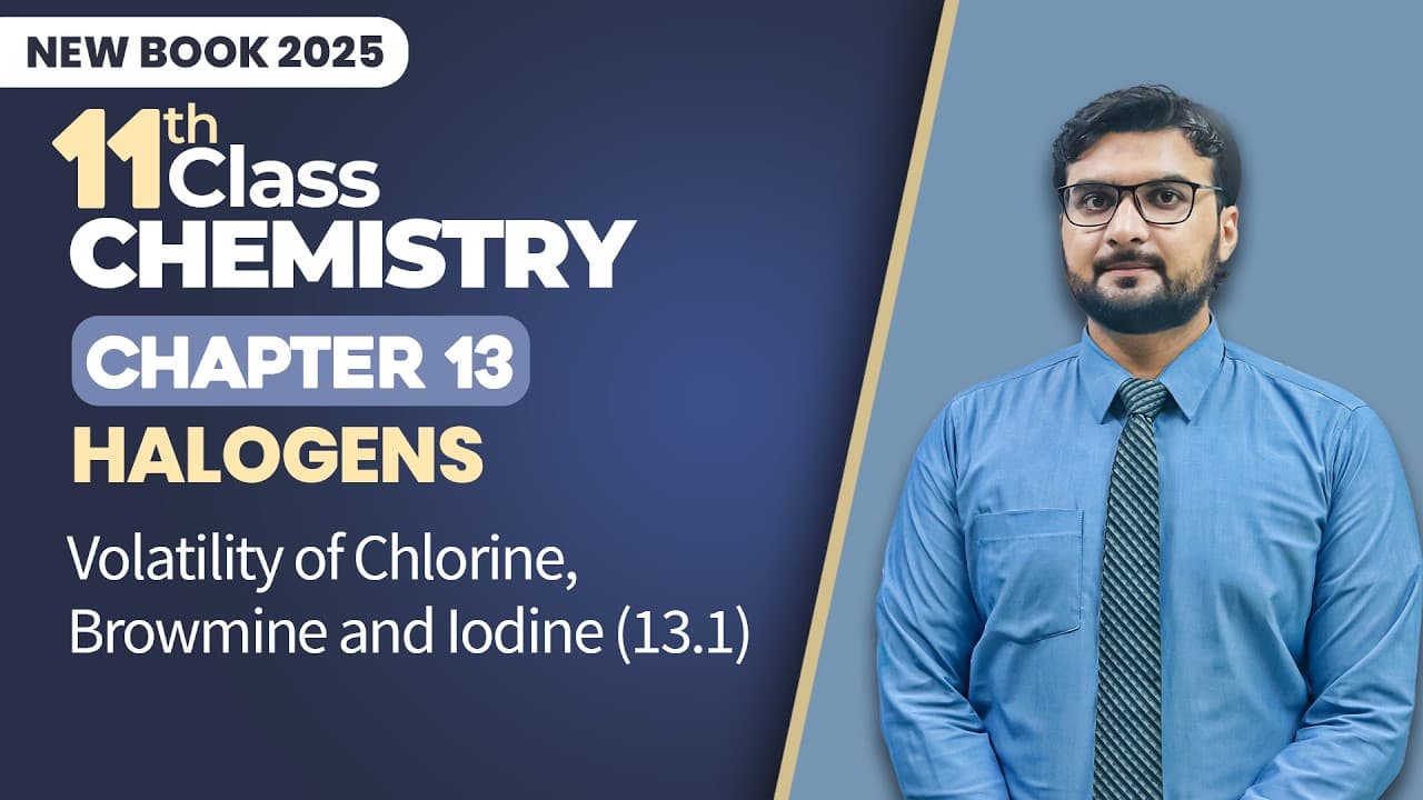 11th Class Chemistry Chapter 13 - New Book 2025