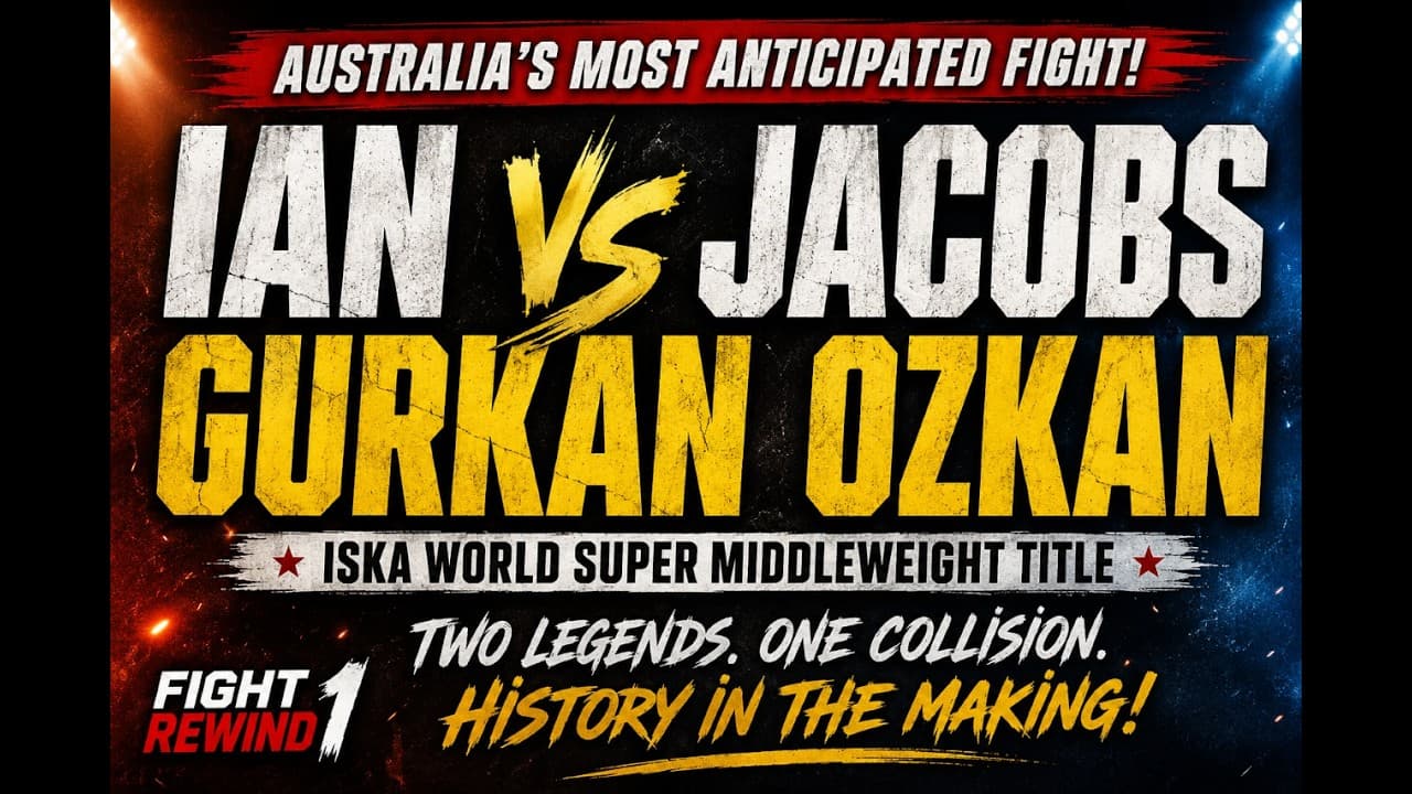 🥊 IAN "POWERHOUSE" JACOBS vs GURKAN OZKAN 🥊