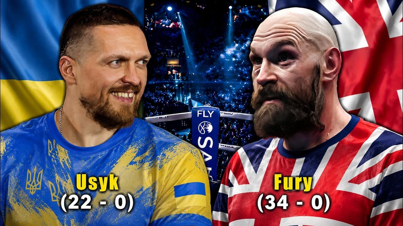 HEAVYWEIGHT WAR! Oleksandr Usyk (Ukraine) vs Tyson Fury (UK) | FULL FIGHT HIGHLIGHTS