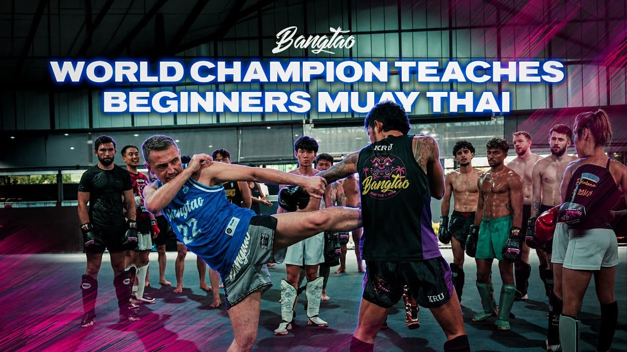 Inside Damien Trainor's Muay Thai Masterclass (ft. Lerdsila)