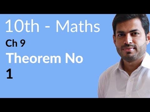 10th Class Math Chapter 9 - Class 10 Maths Chapter 9 - Math Class 10th Chapter 9
