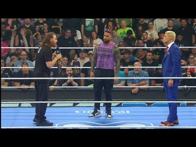 Sami Zayn,Cody Rhodes & Jey Uso segment | part 2 | WWE Smackdown 3 July 2026