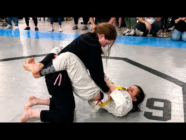 Epic Girls BJJ Grappling Match 🔥 Amazing Guard Battle & Submission Defense | Brazilian Jiu-Jitsu