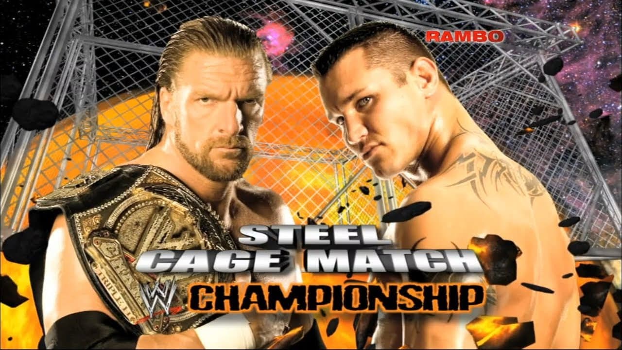 Triple H vs Randy Orton Steel Cage Judgment Day 2008 Highlights