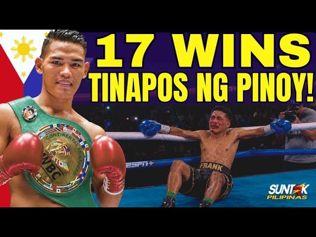 BATANG NEGROS OCCIDENTAL TINAPOS ANG UNDEFEATED MEXICAN! | UPSET OF THE YEAR | RAQUINEL VS FRANK