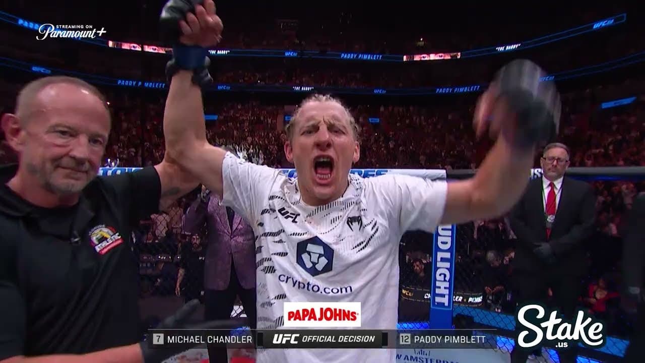 Paddy Pimblett vs Michael Chandler | Full Fight | UFC 329